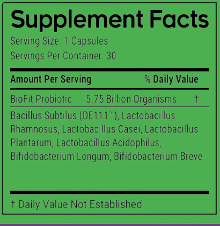 BioFit Probiotic supplement