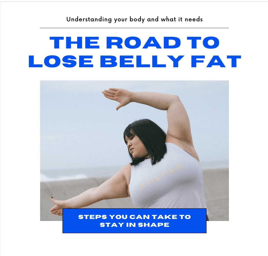ways to lose belly fat at home