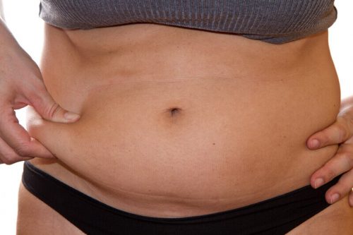 woman lose weight around ribs